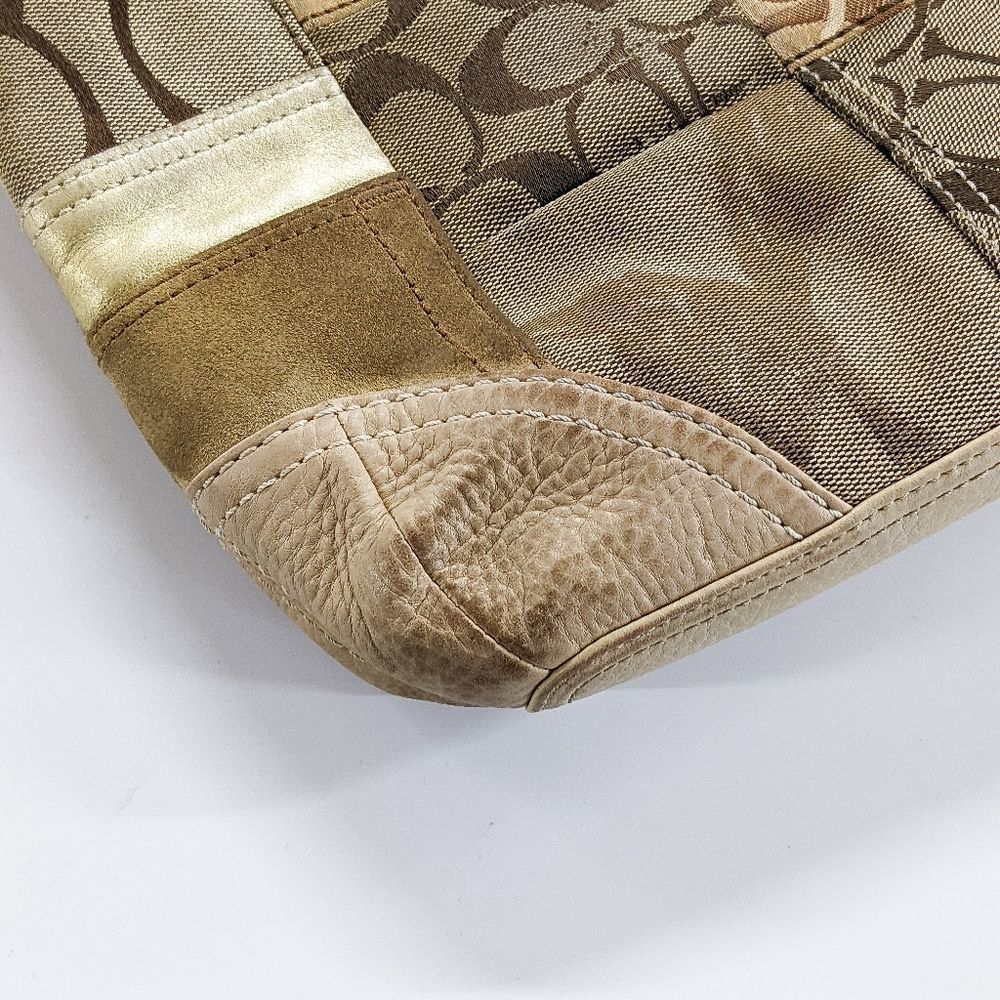 Coach Patchwork Medium Size Handbag - Picture 4 of 6